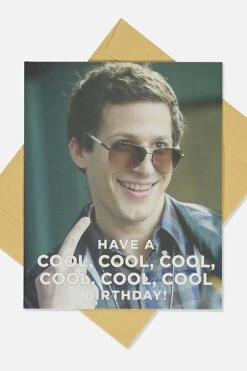 Typo Cards Brooklyn Nine-Nine Funny Birthday Card