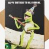 Typo Cards & Gift Wrap Kermit The Frog Birthday Card
