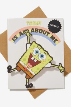 Typo Cards SpongeBob Nice Birthday Card