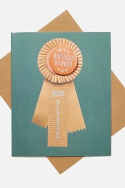 Typo Cards Premium Badge Card