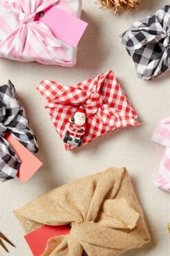 Typo Cards & Gift Wrap Fabric Wrapping Pack Medium 2Pk