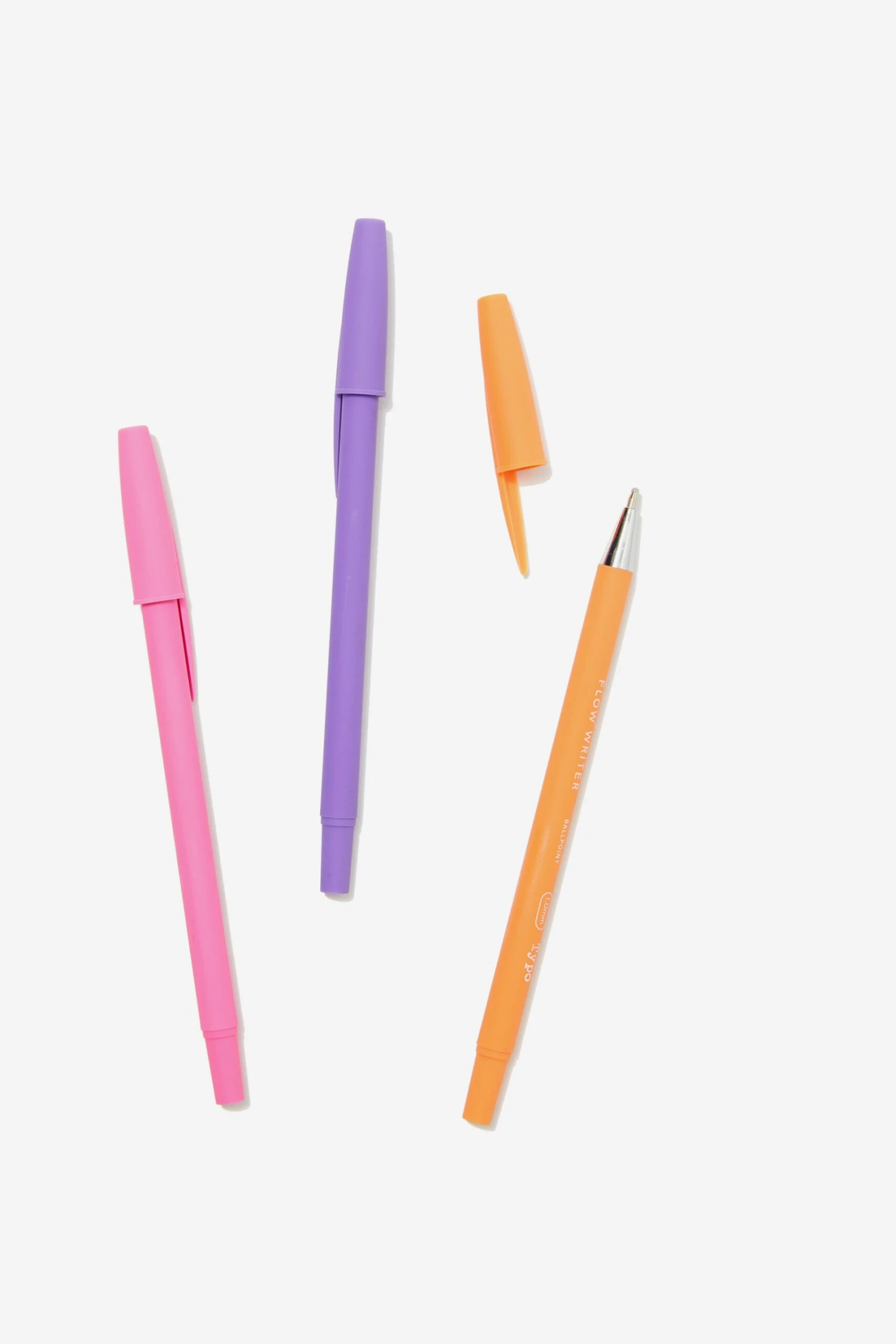 Typo Pens & Markers Black Ink Flow Writer Pen 3Pk 1 Typo Pens & Markers Black Ink Flow Writer Pen 3Pk