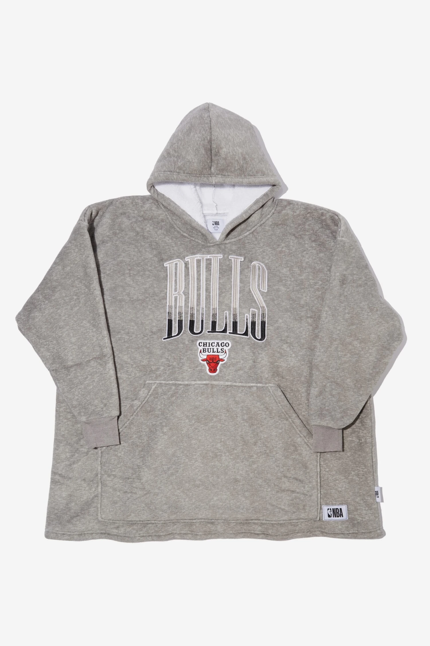 Typo Home NBA Oversized Hoodie 3 Typo Home NBA Oversized Hoodie - Image 3