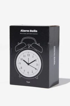 Typo Home Decor Alarm Bells Retro Clock -New Typo 1684713 01 3