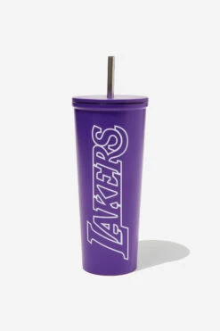 Typo Kitchen + Bar NBA Lakers Metal Smoothie Cup