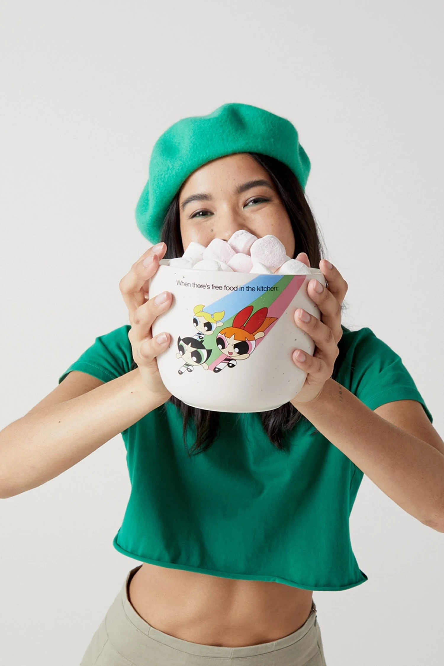 Typo Kitchen + Bar Powerpuff Girls Collab Fork It Feed Me Bowl 2 Typo Kitchen + Bar Powerpuff Girls Collab Fork It Feed Me Bowl - Image 2