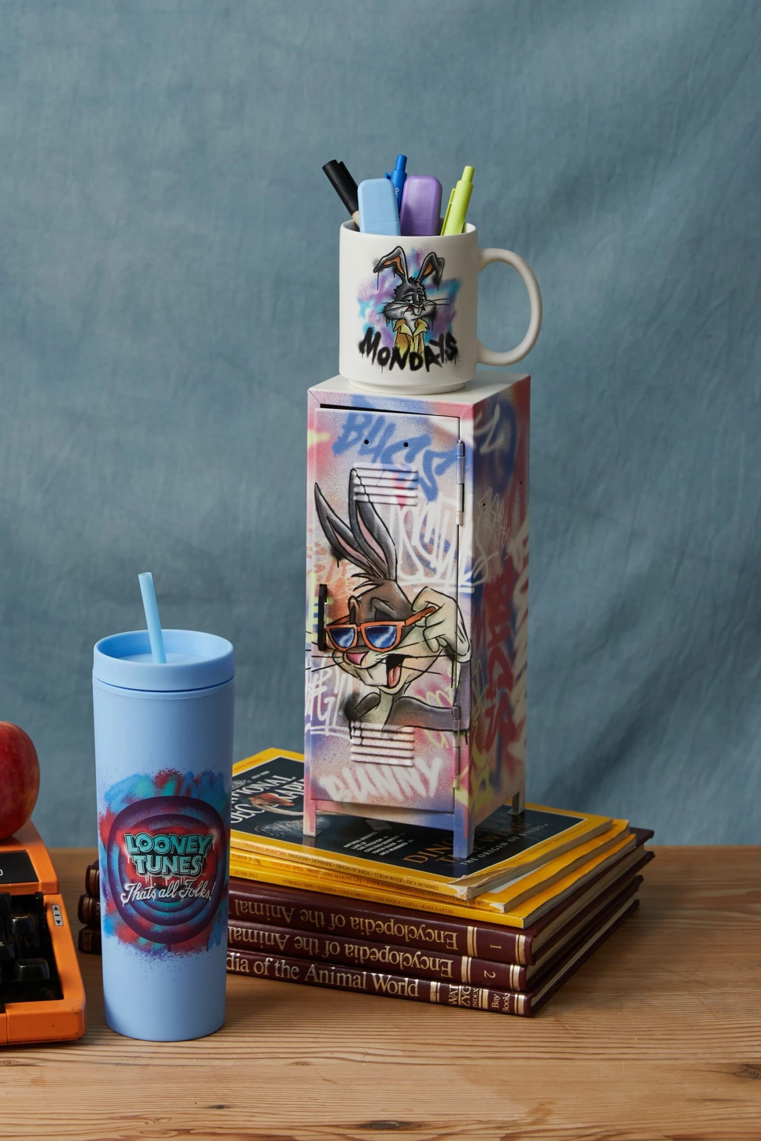 Typo Pencil Cases & Accessories Looney Tunes Varsity Desktop Locker 2 Typo Pencil Cases & Accessories Looney Tunes Varsity Desktop Locker - Image 2