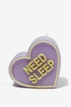 Typo Home Decor Heart Candle